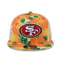 Citrus 9FIFTY Trucker Snapback Hat - San Francisco 49ers