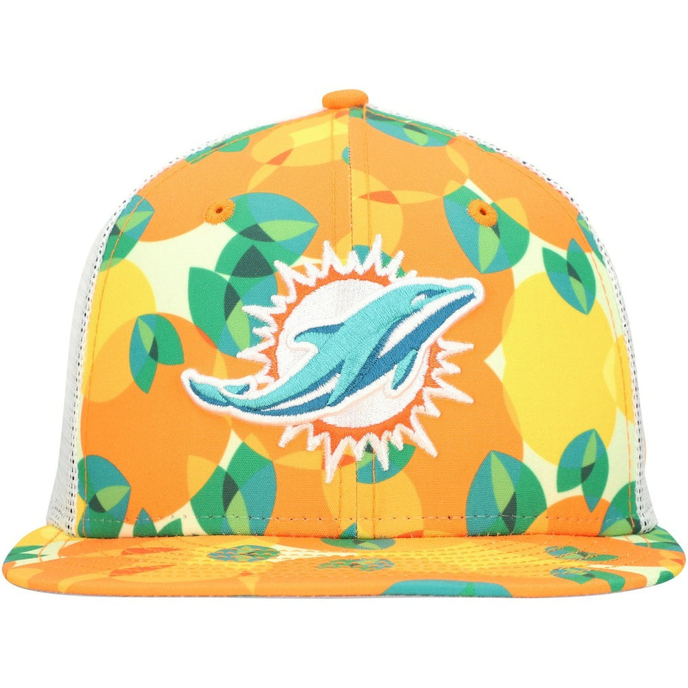 Citrus 9FIFTY Trucker Snapback Hat - Miami Dolphins