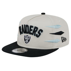 Athletic Golfer Snapback Hat - Las Vegas Raiders