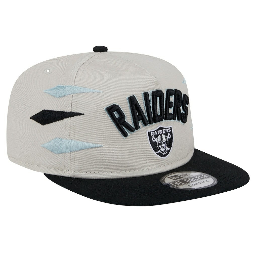 Athletic Golfer Snapback Hat - Las Vegas Raiders