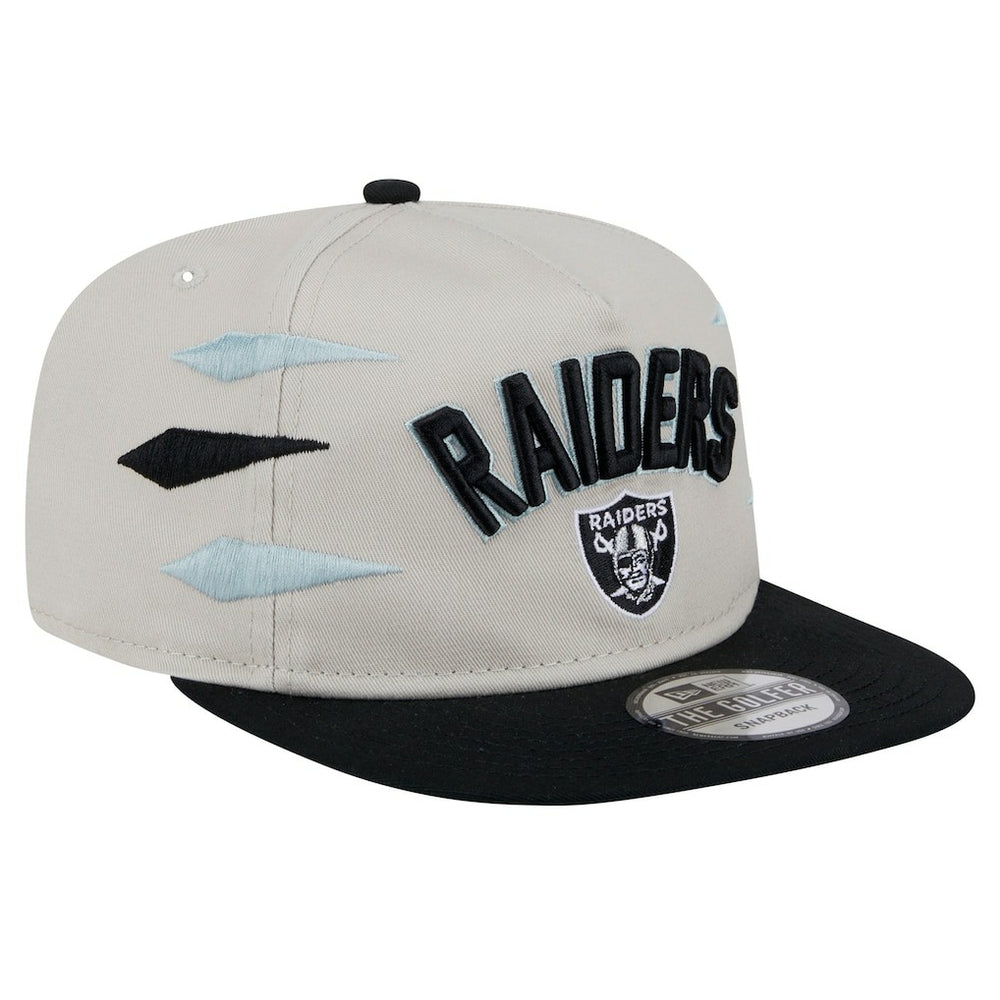 Athletic Golfer Snapback Hat - Las Vegas Raiders