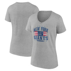 Women's Americana Team V-Neck T-Shirt - New York Giants