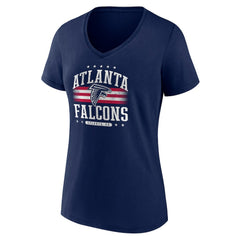 Women's Americana Team V-Neck T-Shirt - Atlanta Falcons