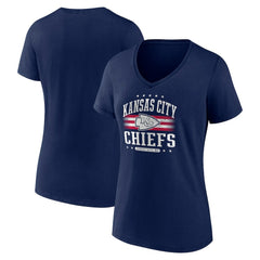 Women's Americana Team V-Neck T-Shirt - Kansas City Chiefs