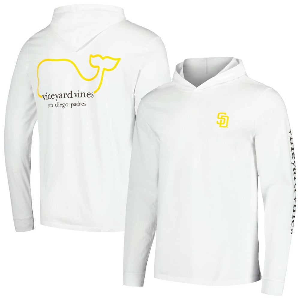 MLB San Diego Padres Vineyard Vines Long Sleeve Hoodie T-Shirt