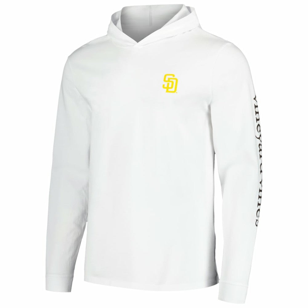 MLB San Diego Padres Vineyard Vines Long Sleeve Hoodie T-Shirt