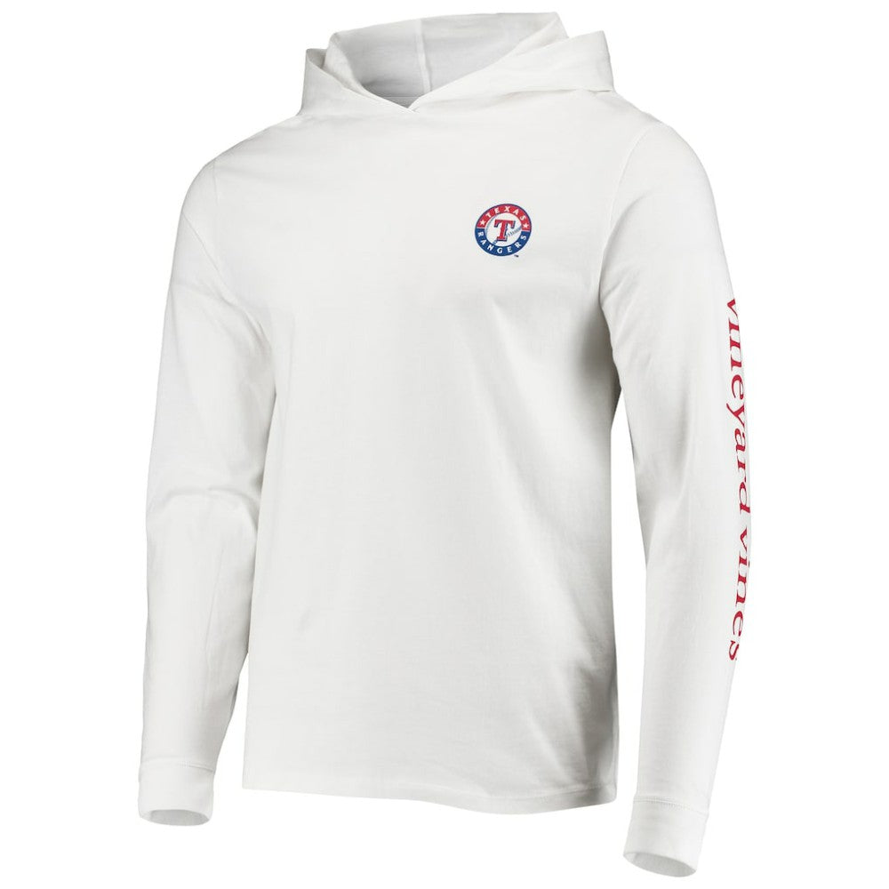 MLB Texas Rangers Vineyard Vines Long Sleeve Hoodie T-Shirt