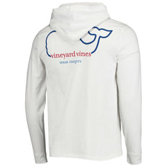 MLB Texas Rangers Vineyard Vines Long Sleeve Hoodie T-Shirt