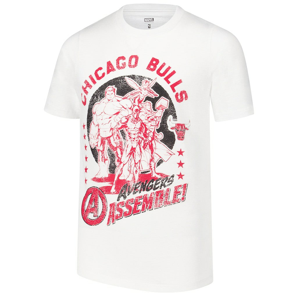 NBA Chicago Bulls Youth NBA x Marvel Avengers Squad T-Shirt sale
