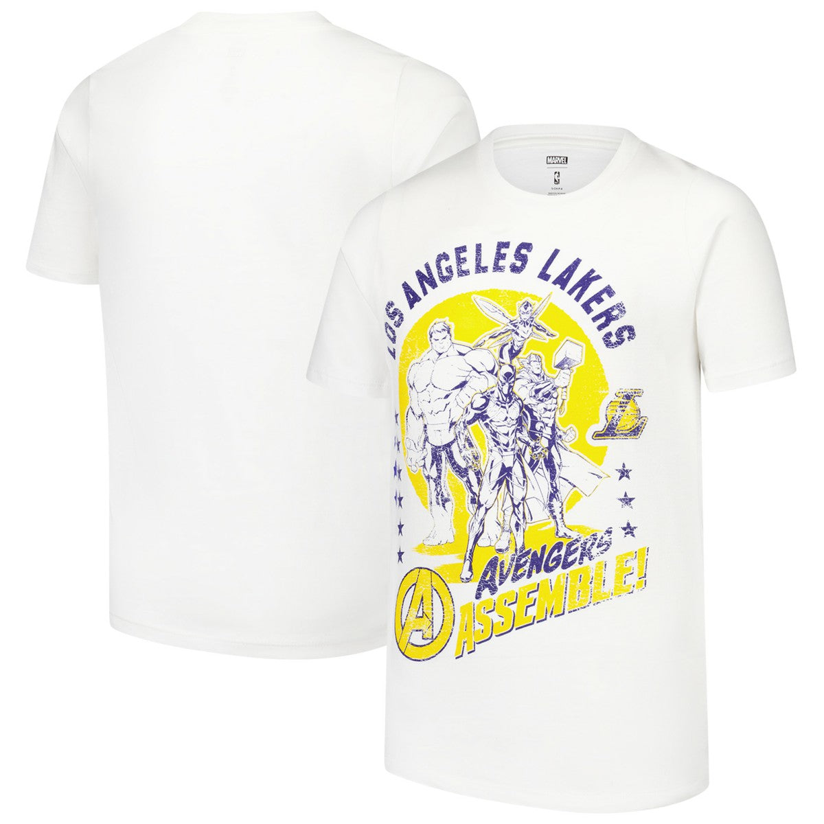 NBA Los Angeles Lakers Youth NBA x Marvel Avengers Squad T-Shirt
