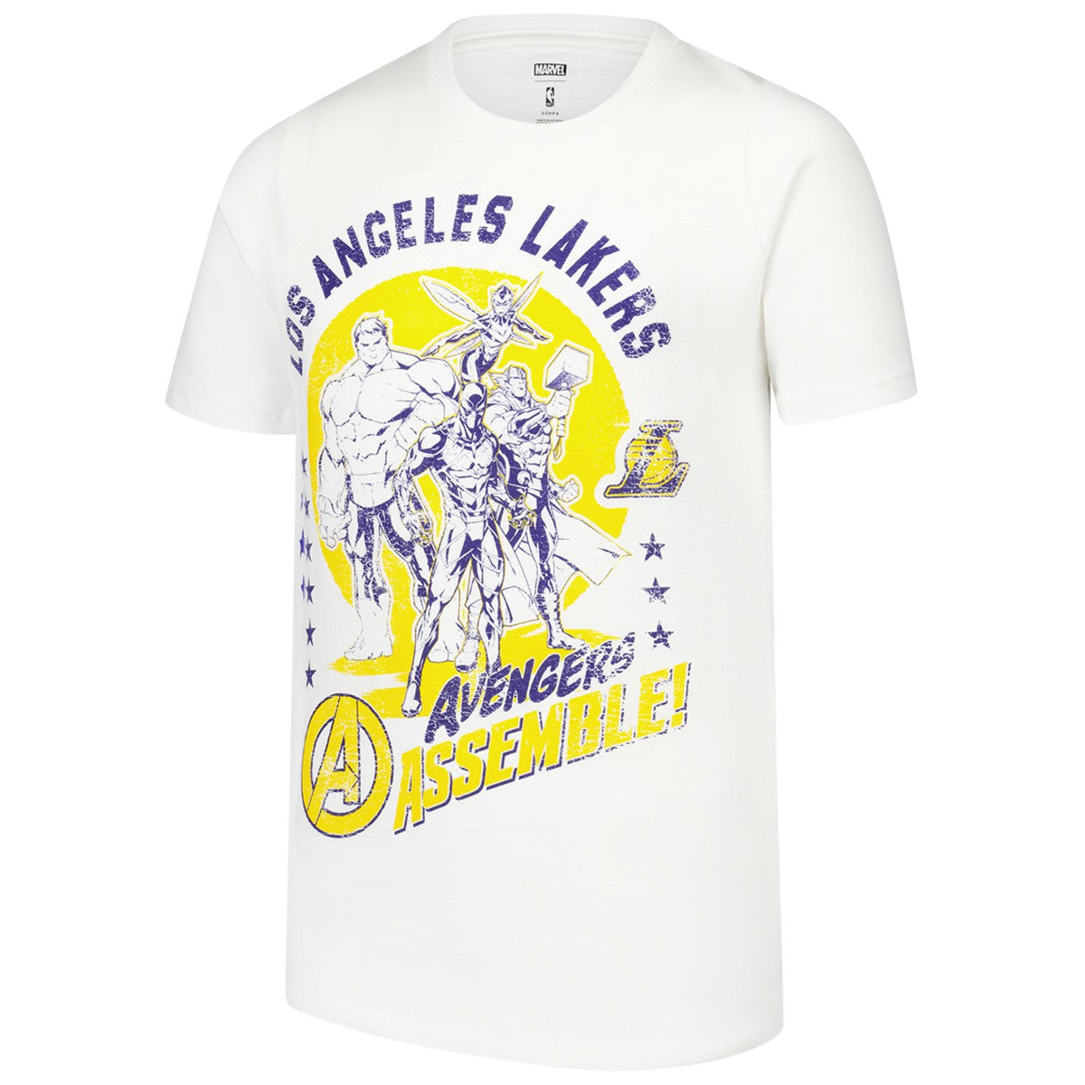 NBA Los Angeles Lakers Youth NBA x Marvel Avengers Squad T-Shirt