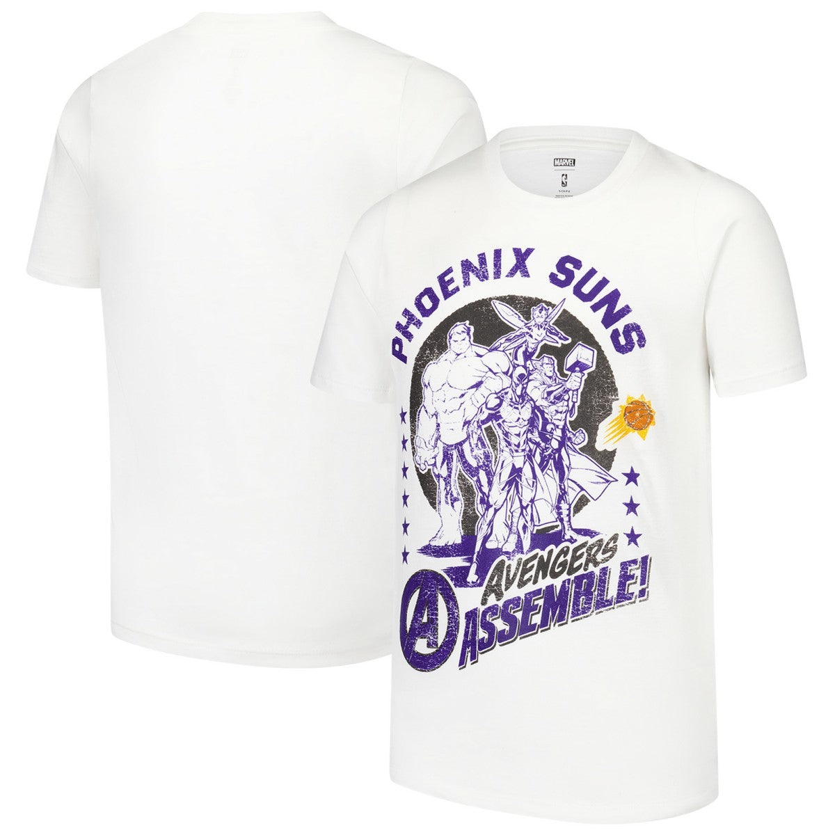 NBA Phoenix Suns Youth NBA x Marvel Avengers Squad T-Shirt