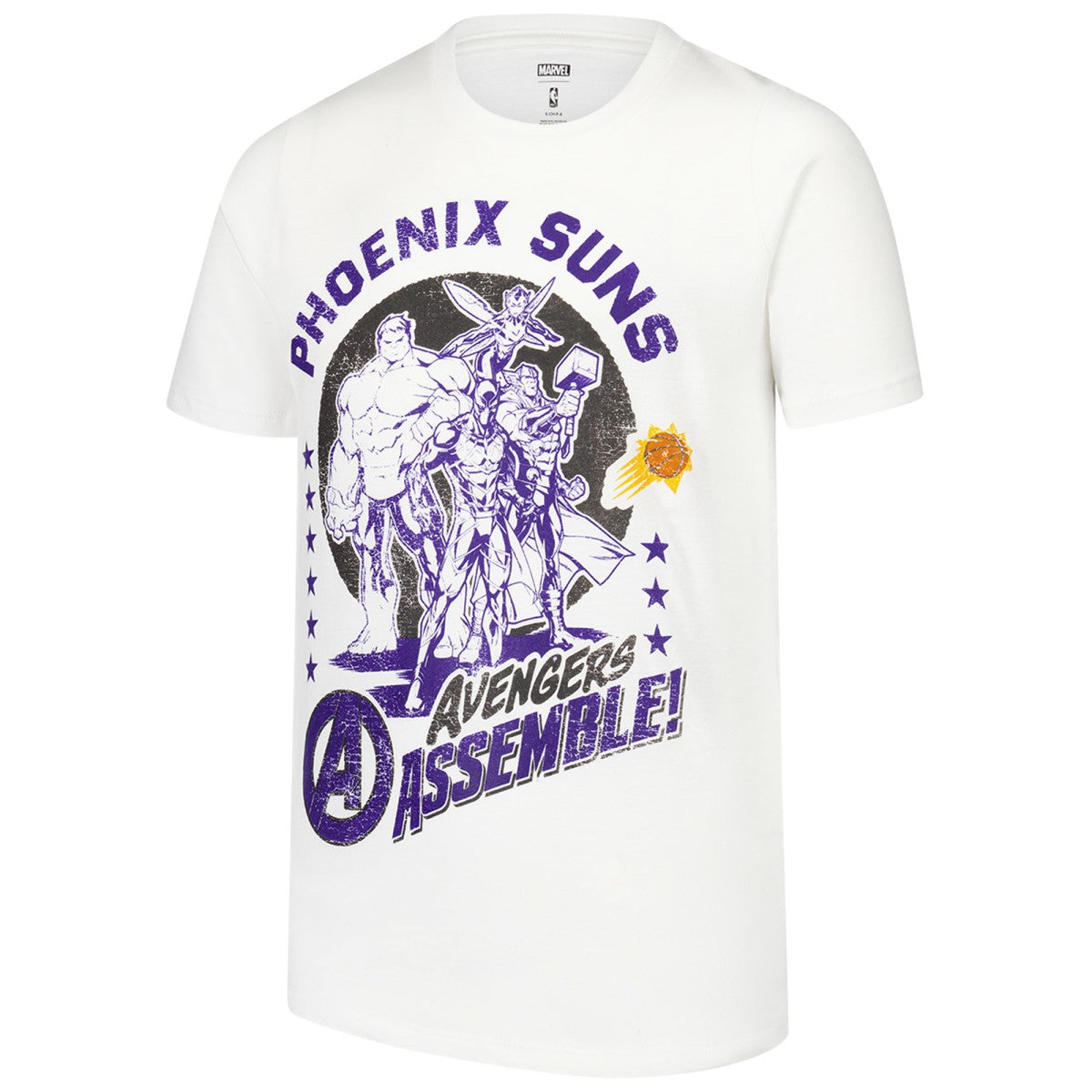 NBA Phoenix Suns Youth NBA x Marvel Avengers Squad T-Shirt