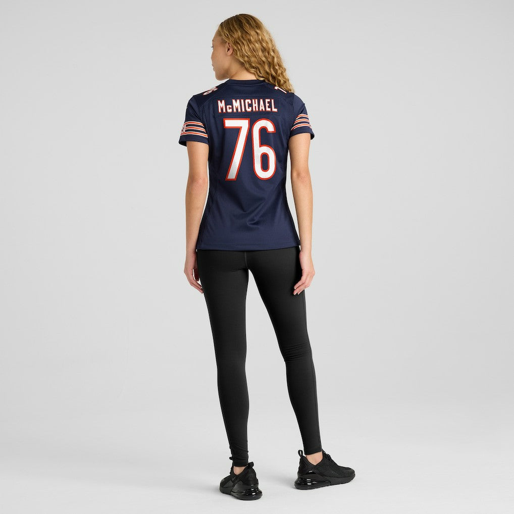 Steve McMichael  Women's Retired Player Game Jersey - Chicago Bears