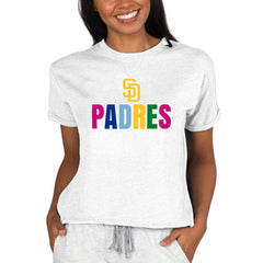 MLB San Diego Padres Concepts Sport Women's Mainstream Terry Sweatshirt