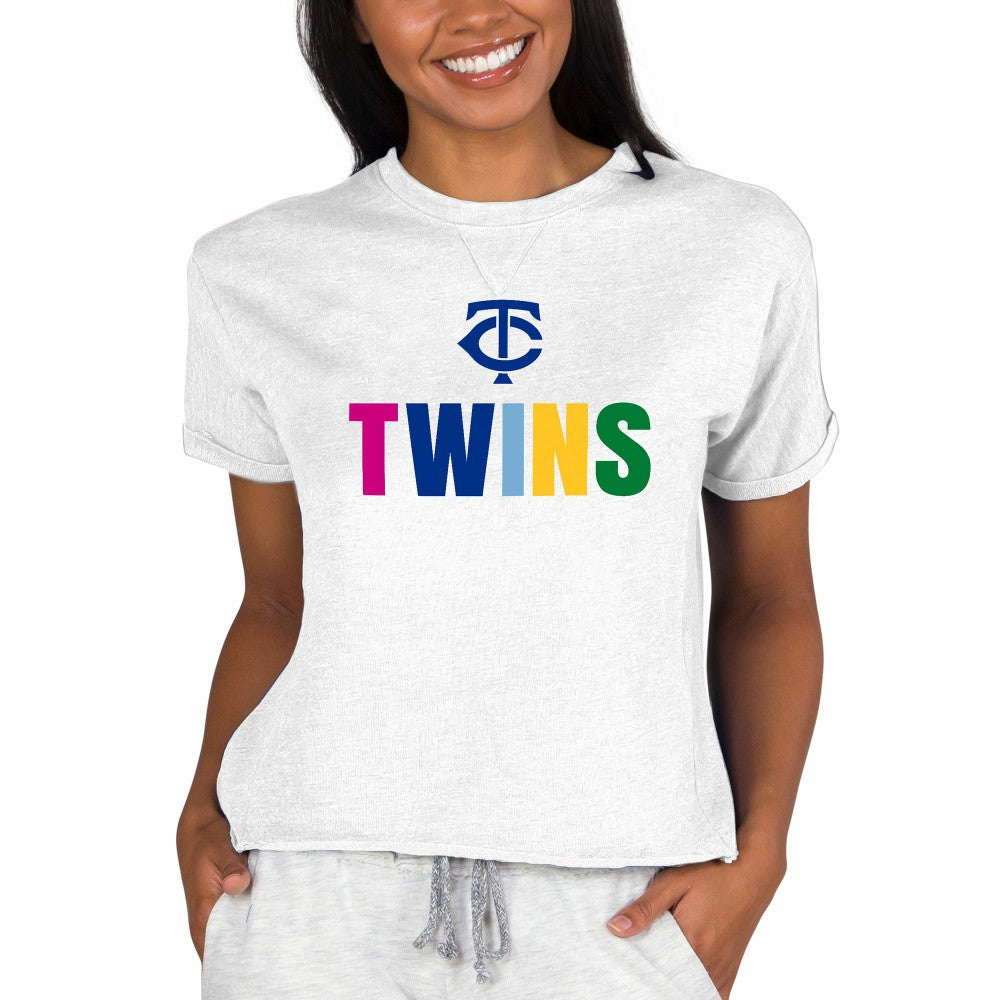 MLB Minnesota Twins Concepts Sport Women's Mainstream Terry Sweatshirt