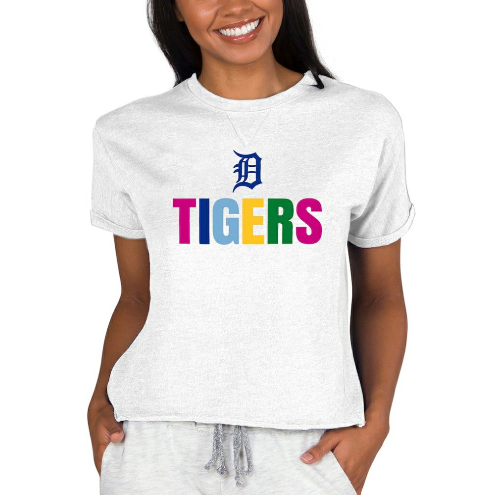 MLB Detroit Tigers Concepts Sport Women's Mainstream Terry Sweatshirt