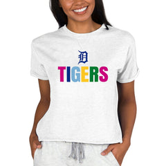 MLB Detroit Tigers Concepts Sport Women's Mainstream Terry Sweatshirt