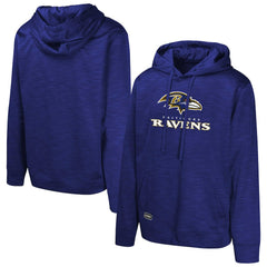 Streak Fleece Pullover Hoodie - Baltimore Ravens