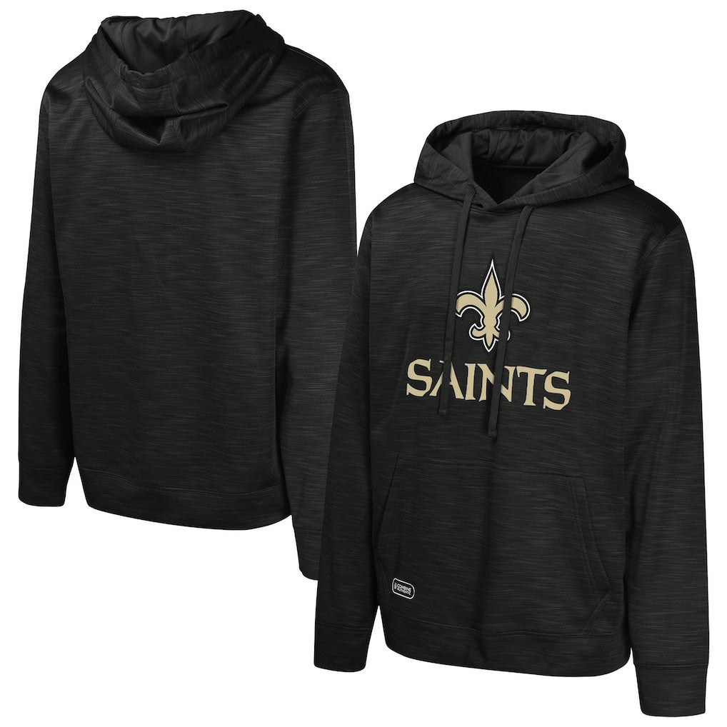 Streak Fleece Pullover Hoodie - New Orleans Saints