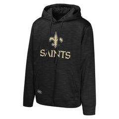 Streak Fleece Pullover Hoodie - New Orleans Saints