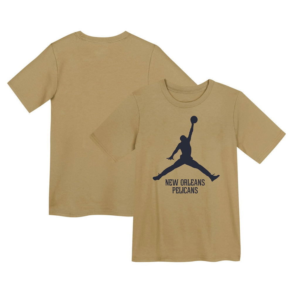 NBA New Orleans Pelicans Jordan Brand Preschool Essential Jumpman T-Shirt