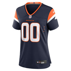Women's Alternate Mile High Collection Custom Game Jersey - Denver Broncos