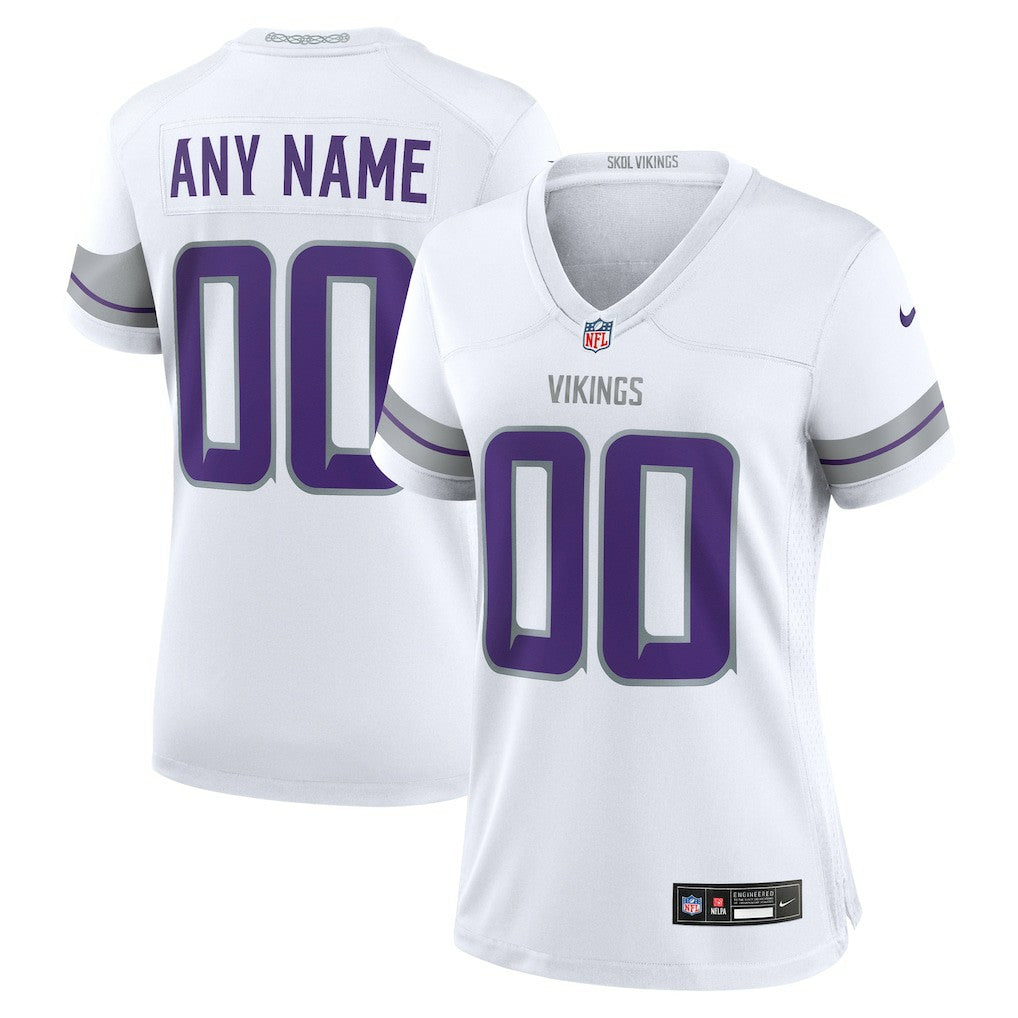 Women's Alternate Custom Game Jersey - Minnesota Vikings