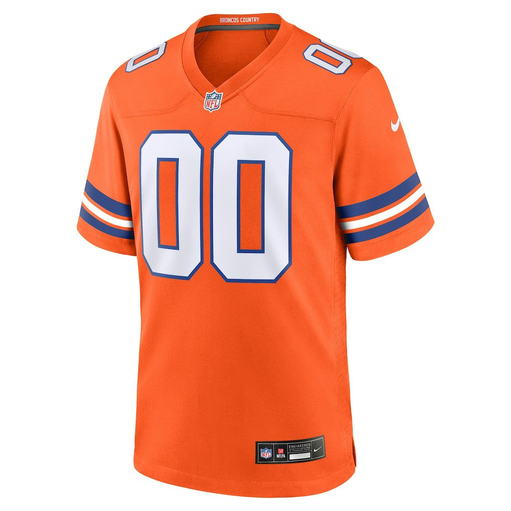 Mile High Collection 1977 Throwback Custom Game Jersey - Denver Broncos