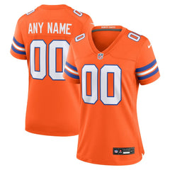 Women's Mile High Collection 1977 Throwback Custom Game Jersey - Denver Broncos