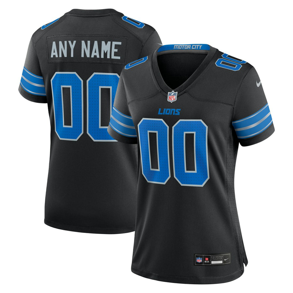 Women's Alternate Custom Game Jersey - Detroit Lions