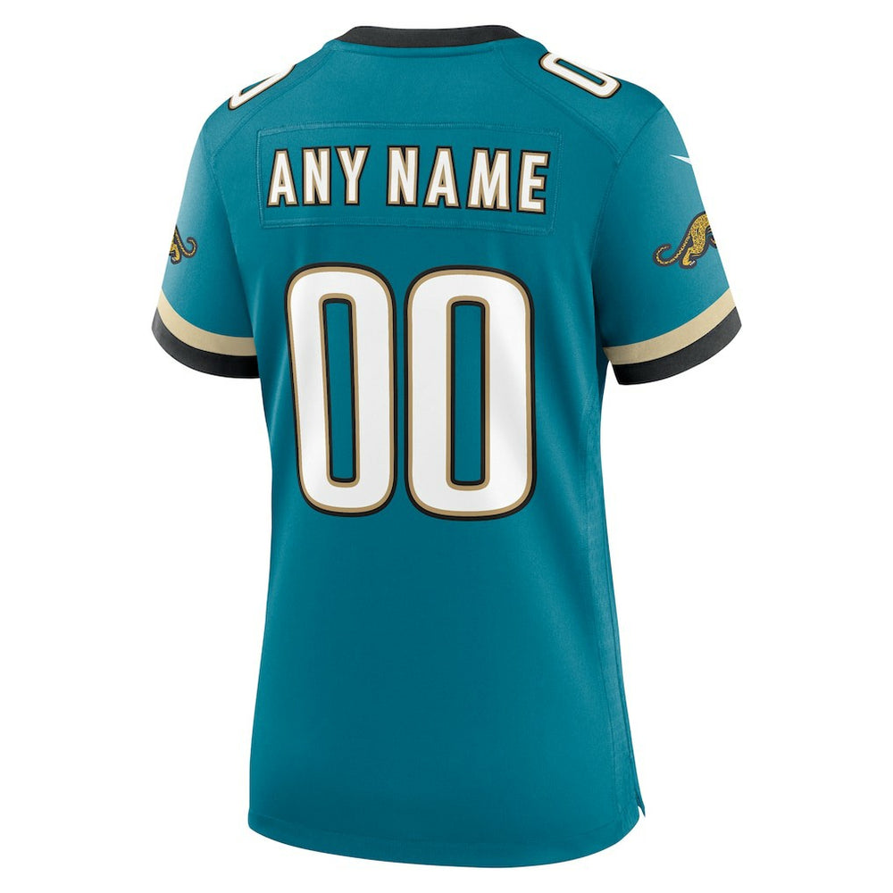 Women's Prowler Throwback Custom Game Jersey - Jacksonville Jaguars