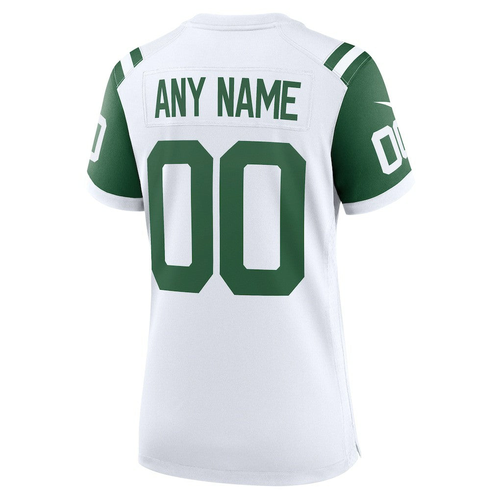 Women's Classic Alternate Custom Replica Jersey - New York Jets