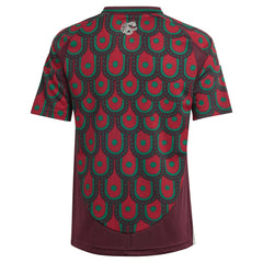 Mexico National Team Youth 2024 Home Replica Jersey - Adidas Burgundy