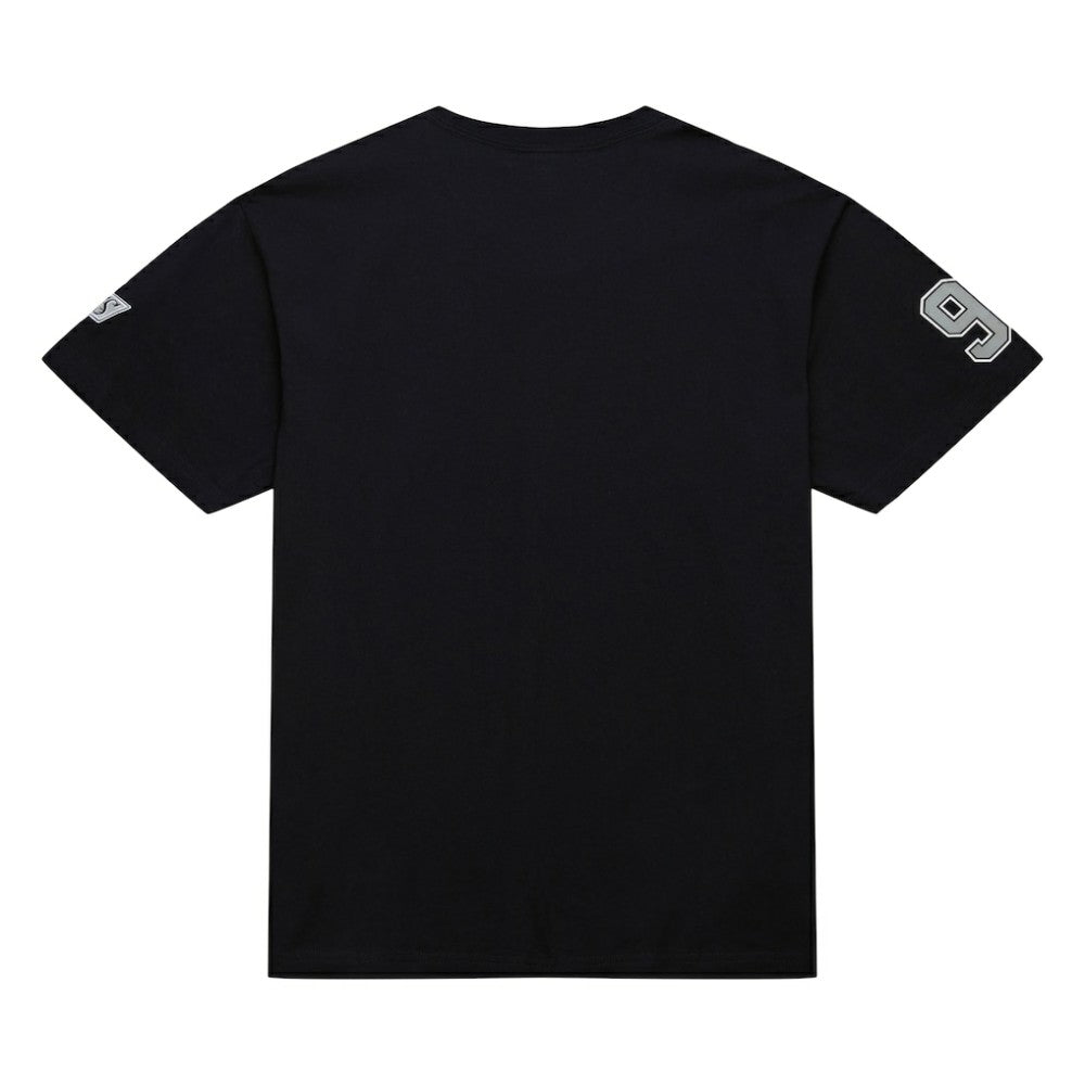 NHL Black Wayne Gretzky Los Angeles Kings Mitchell & Ness Premium Nickname Vintage Logo T-Shirt