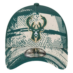 NBA Milwaukee Bucks Tip Off A-Frame Trucker 9FORTY Adjustable Hat