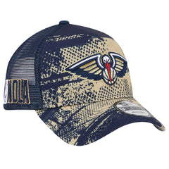 NBA New Orleans Pelicans Tip Off A-Frame Trucker 9FORTY Adjustable Hat