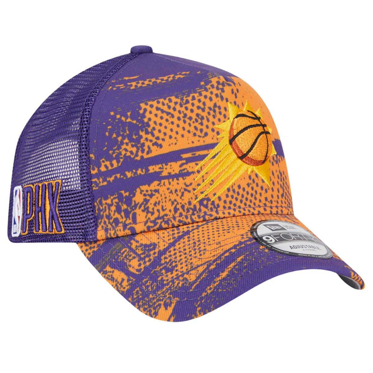 NBA Phoenix Suns Tip Off A-Frame Trucker 9FORTY Adjustable Hat