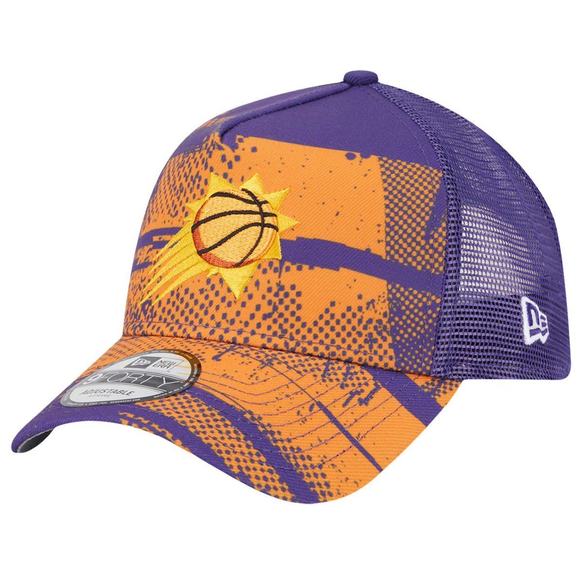 NBA Phoenix Suns Tip Off A-Frame Trucker 9FORTY Adjustable Hat