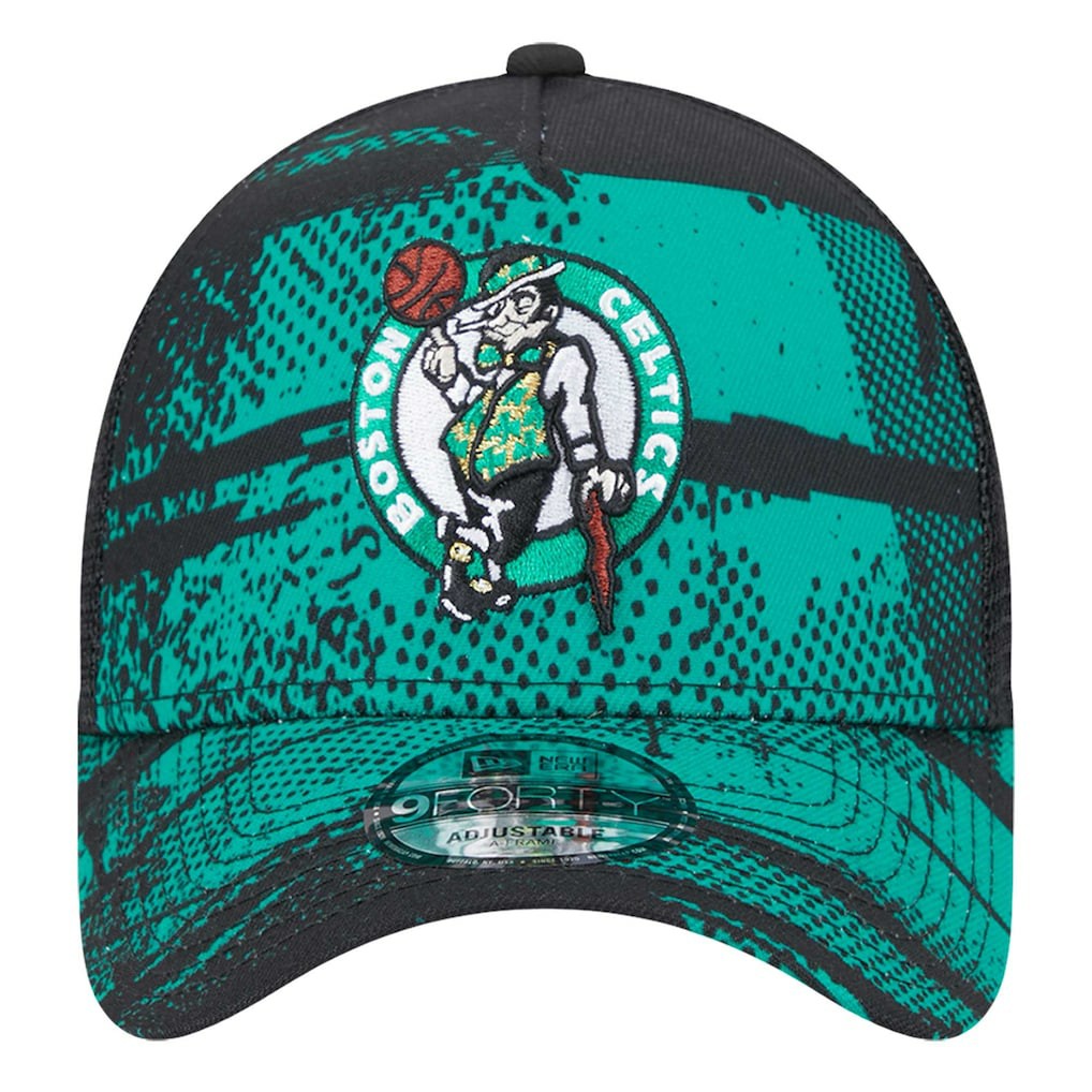 NBA Boston Celtics Tip Off A-Frame Trucker 9FORTY Adjustable Hat