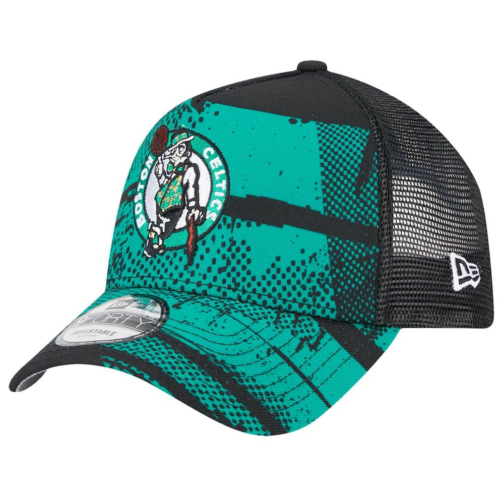NBA Boston Celtics Tip Off A-Frame Trucker 9FORTY Adjustable Hat
