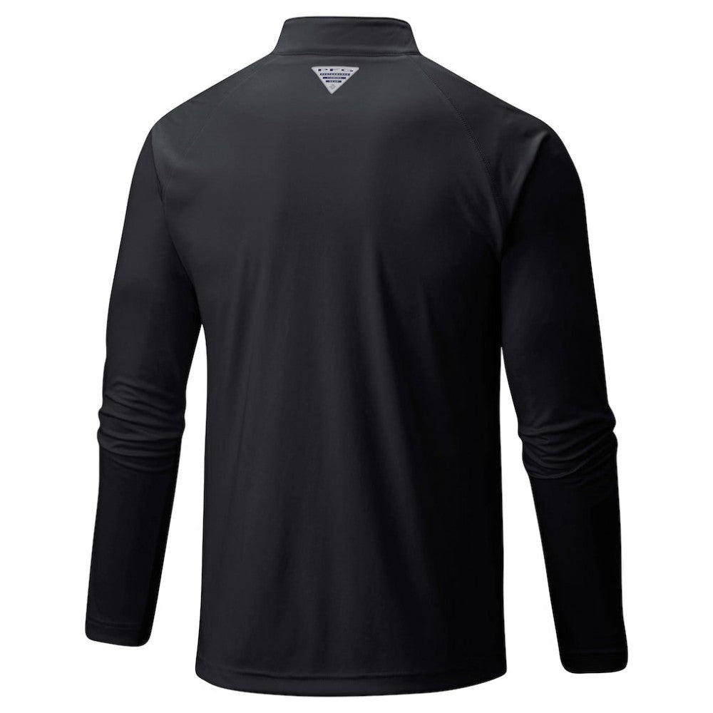 MLB Baltimore Orioles Columbia Terminal Tackle Omni-Shade Raglan Quarter-Zip Pullover Top