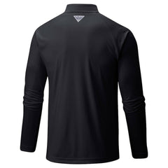 MLB Baltimore Orioles Columbia Terminal Tackle Omni-Shade Raglan Quarter-Zip Pullover Top