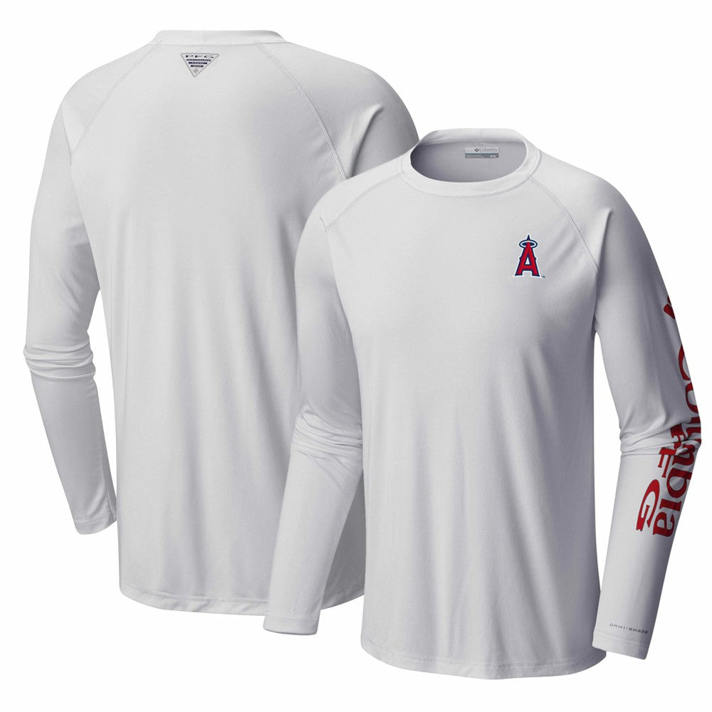 MLB Los Angeles Angels Columbia Terminal Tackle Long Sleeve T-Shirt