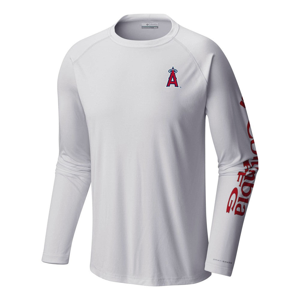 MLB Los Angeles Angels Columbia Terminal Tackle Long Sleeve T-Shirt