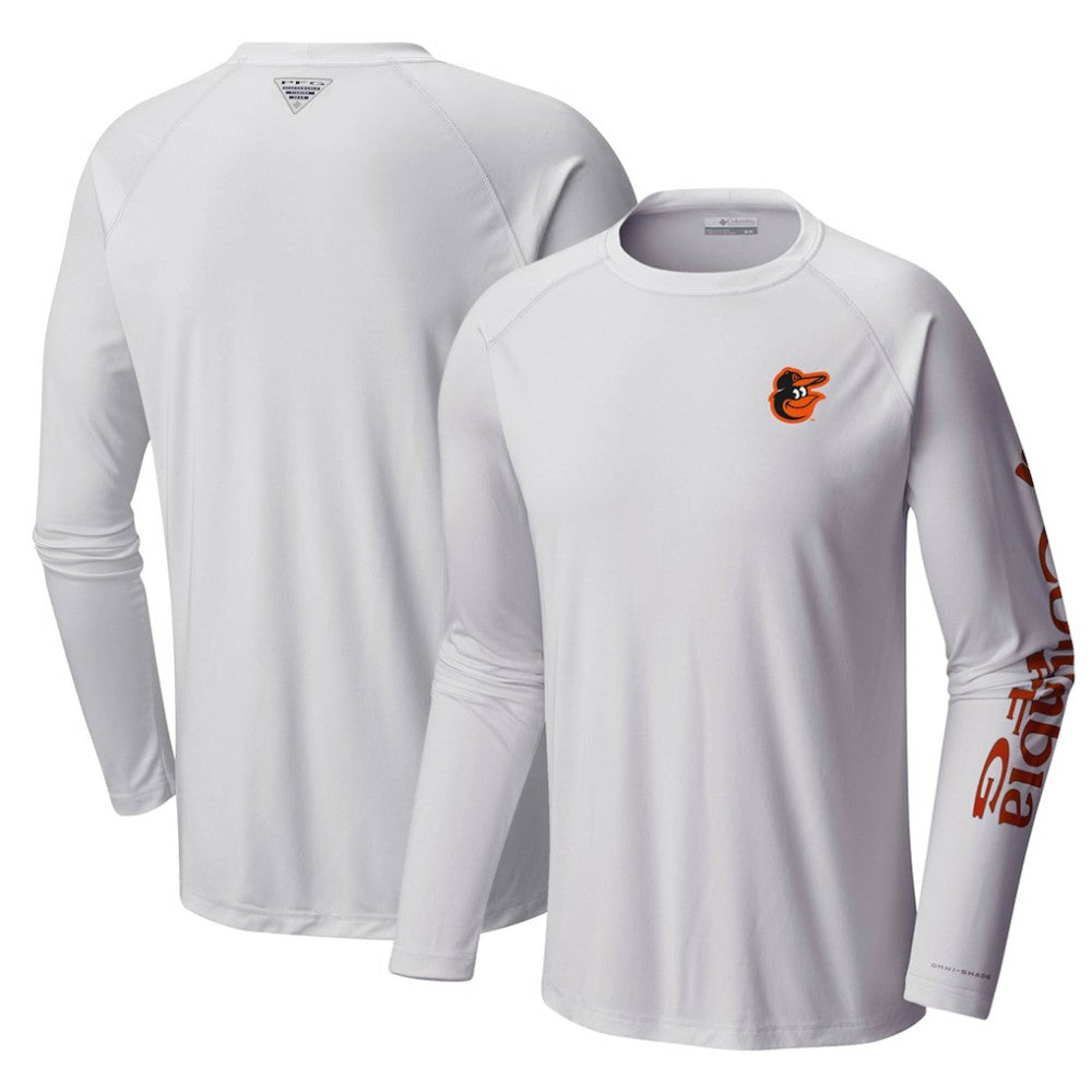 MLB Baltimore Orioles Columbia Terminal Tackle Long Sleeve T-Shirt