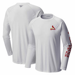 MLB St. Louis Cardinals Columbia Terminal Tackle Long Sleeve T-Shirt