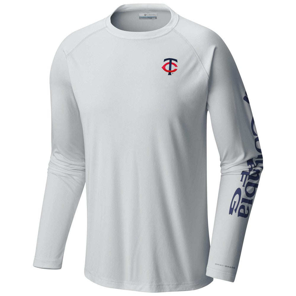 MLB Minnesota Twins Columbia Terminal Tackle Long Sleeve T-Shirt