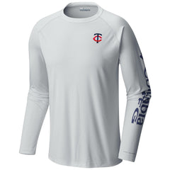 MLB Minnesota Twins Columbia Terminal Tackle Long Sleeve T-Shirt