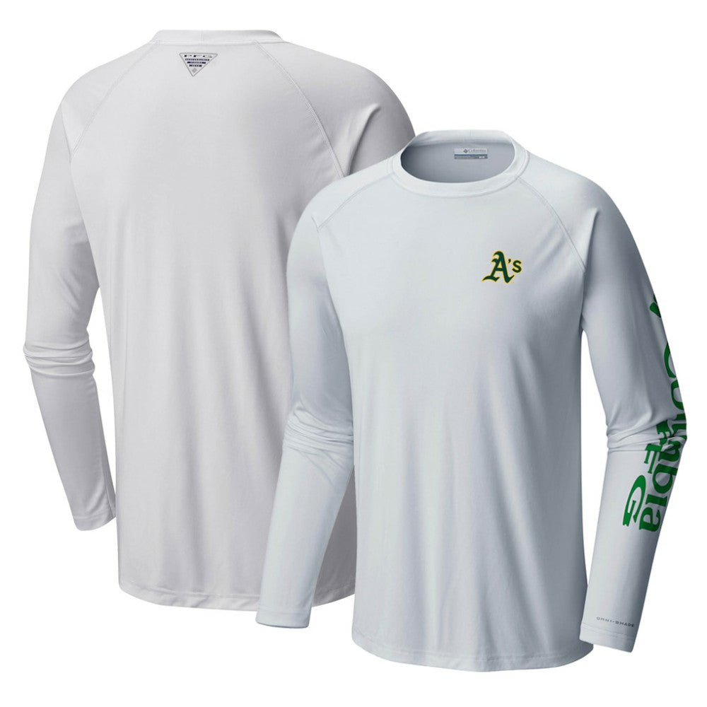 MLB Athletics Columbia Terminal Tackle Long Sleeve T-Shirt